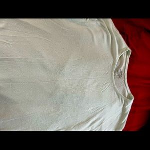 Pale mint green plush shirt